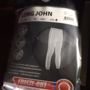 Cold weather motorcycle long johns